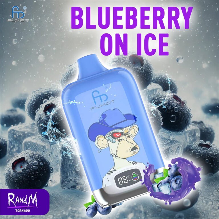 RandM Digital Box 12000 Blueberry on Ice