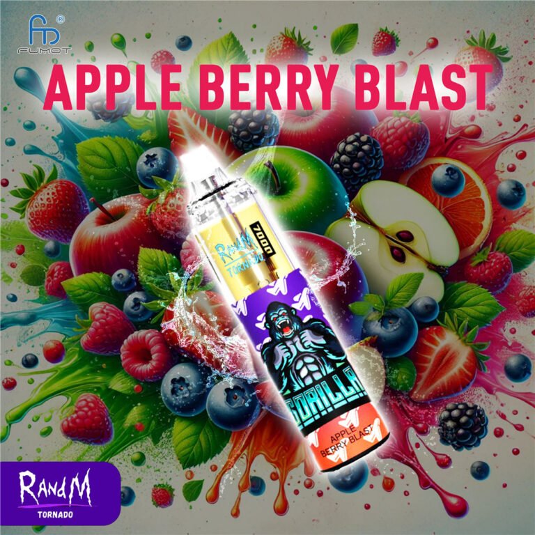 RandM Tornado 7000 Apple Berry Blast pvafrt7000