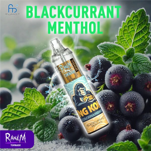RandM 7000 Vape Blackcurrant Menthol pvafrt7000