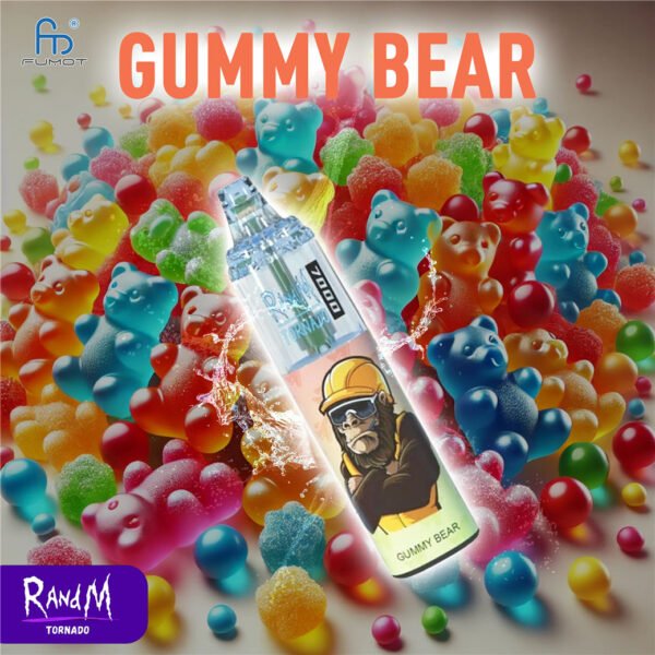Gummy bear RandM Tornado Vape 7000