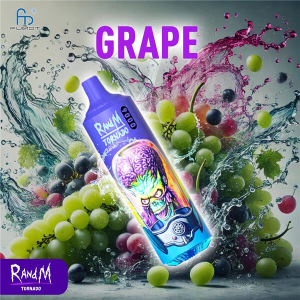 Grape RandM Tornado 9000 Vape