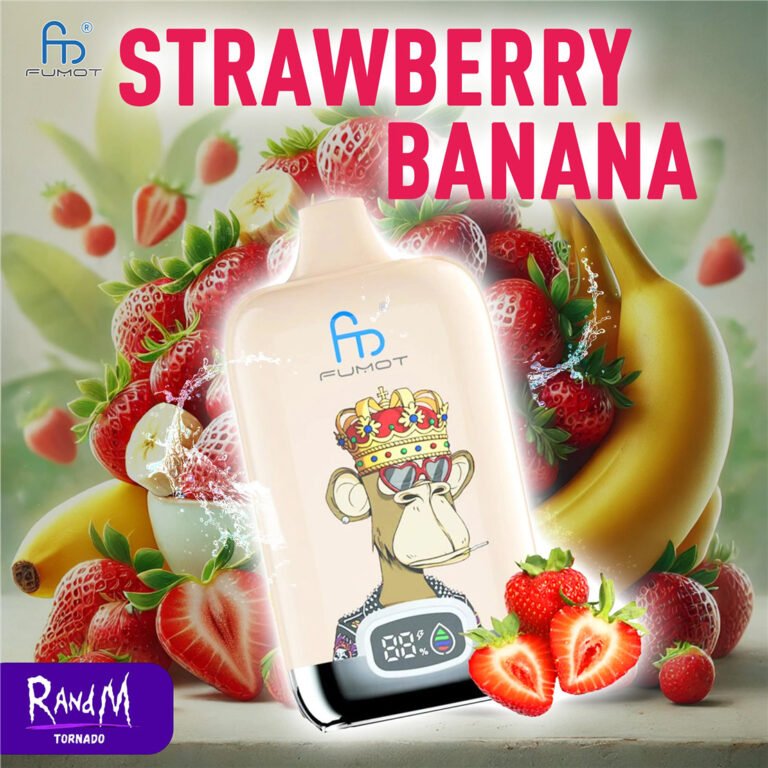 Strawberry Banana TORNADO 12000 DIGITAL BOX