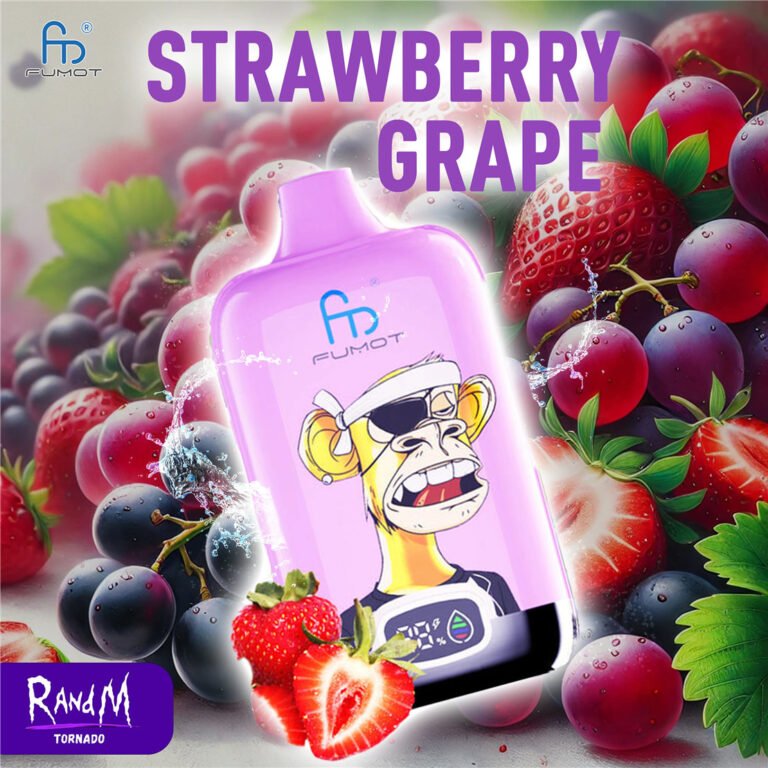 Strawberry Grape TORNADO Vape 12000