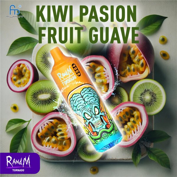 kiwi passionfruit guava tornado 9000 vape