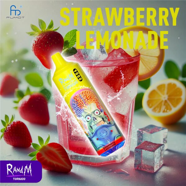 randm tornado 9000 strawberry lemonade