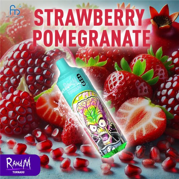 randm 9000 strawberry pomegranate