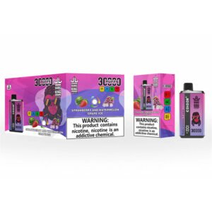 Strawberry and Watermelon Grape Ice Bang King 30000