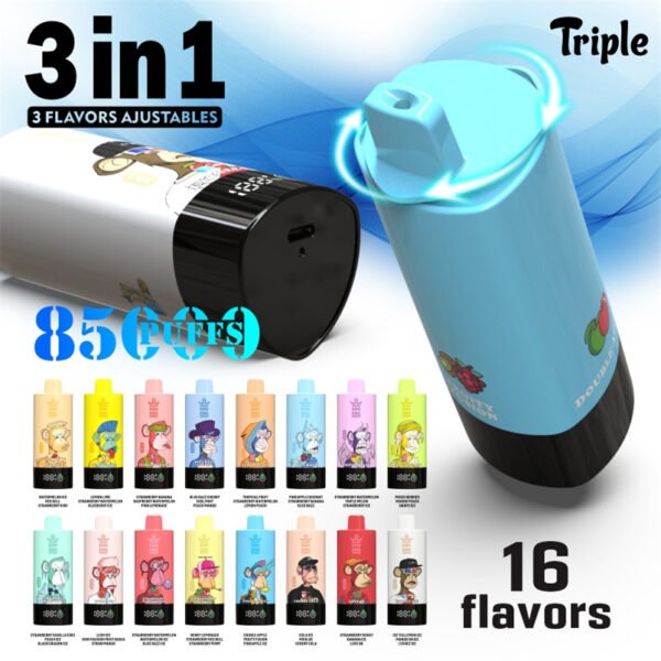 16 flavors puff bang king triple 85000