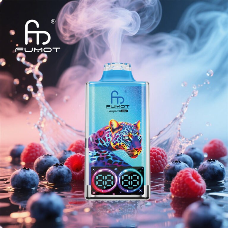 fumot leopard 40k blueberry raspberry