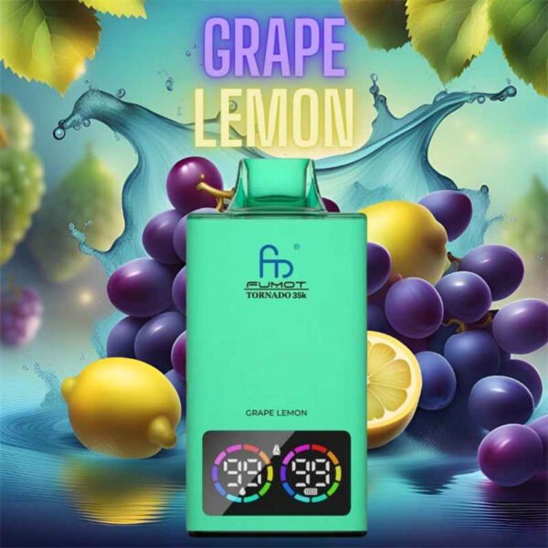 randm tornado 35000 grape lemon