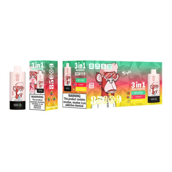 bang king 85000 kiwi passion fruit guava lush ice straw mango