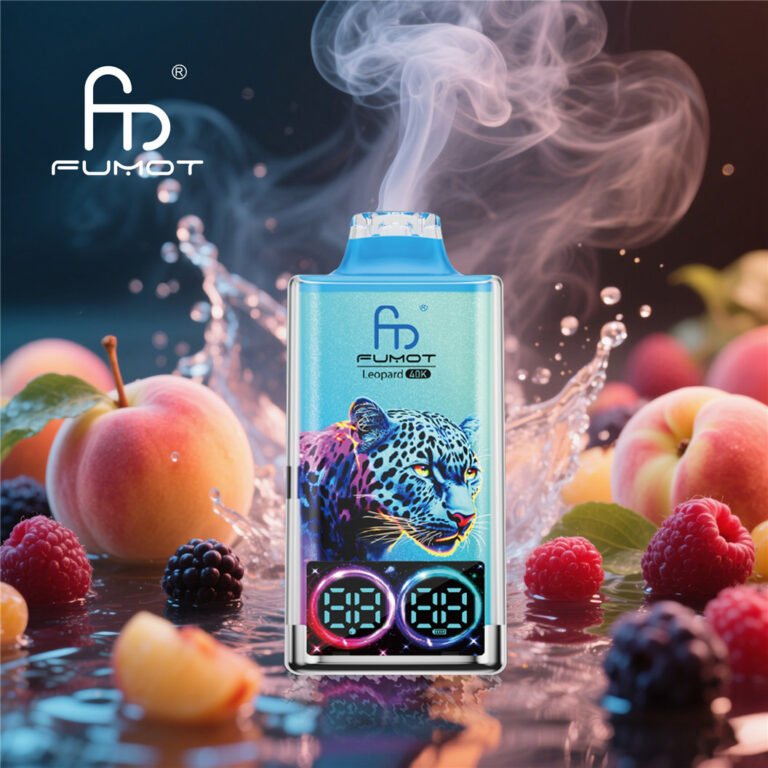 peach berry fumot leopard 40000 puffs