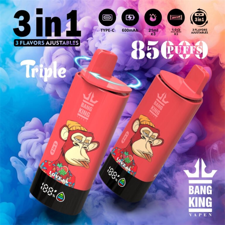 bang king triple 85000 63ml e‑liquid