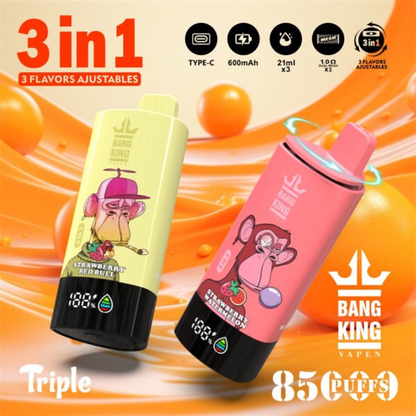 bang king triple 85000 up to 85000 puffs