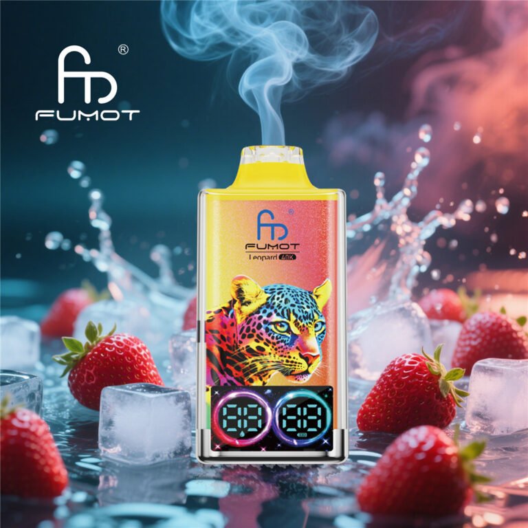 strawberry ice fumot leopard 40k puffs