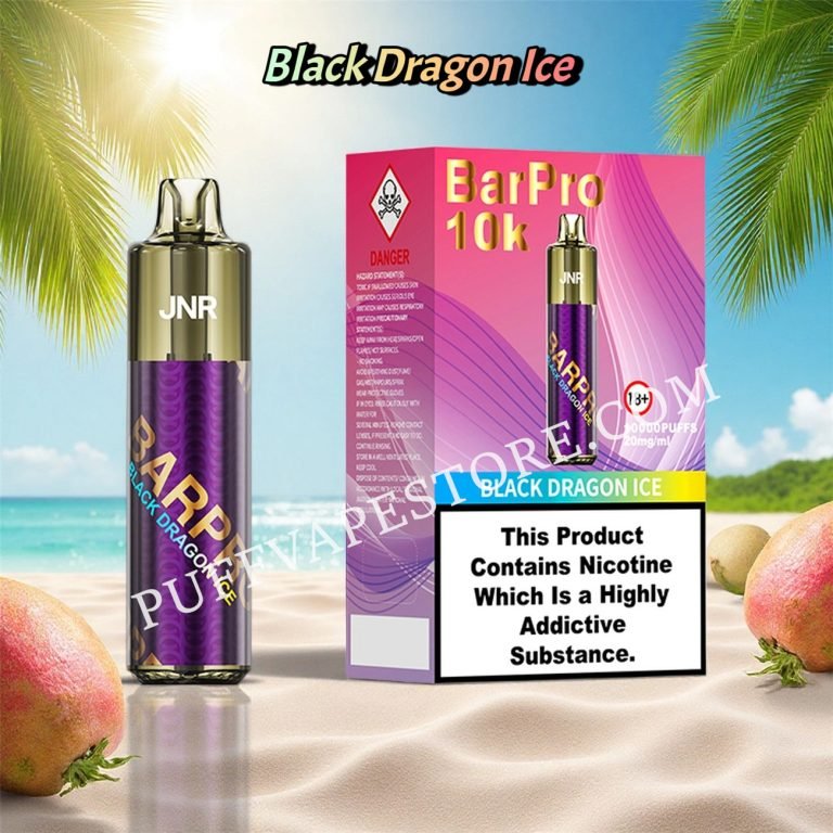 Black Dragon Ice JNR Bar Pro 10000 Puff pvafrjbp10000