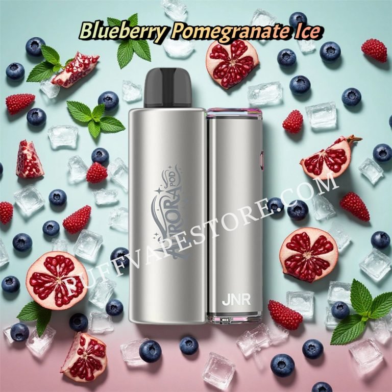 Blueberry Pomegranate Ice JNR AURORA 27000 Puff pvafrja27000
