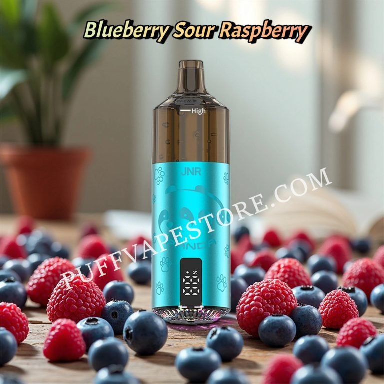 Blueberry Sour Raspberry JNR Panda 25500 Puffs pvafrjp25500