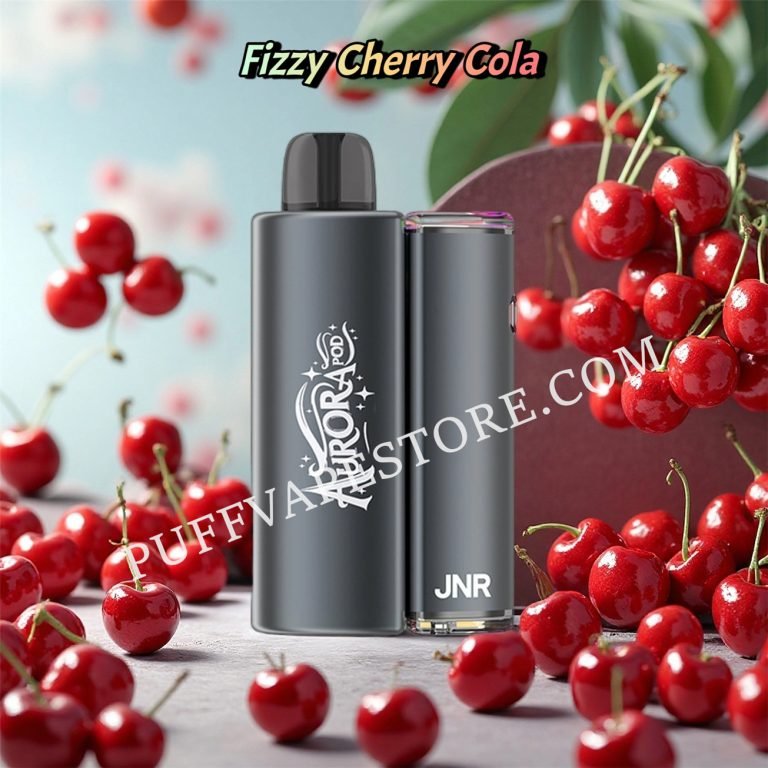Fizzy Cherry Cola JNR AURORA 27000 Puff pvafrja27000