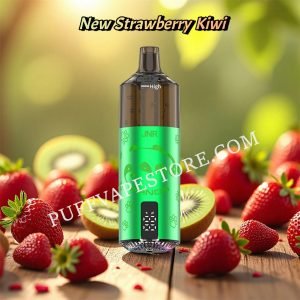 New Strawberry Kiwi JNR Panda 25500 Puffs pvafrjp25500
