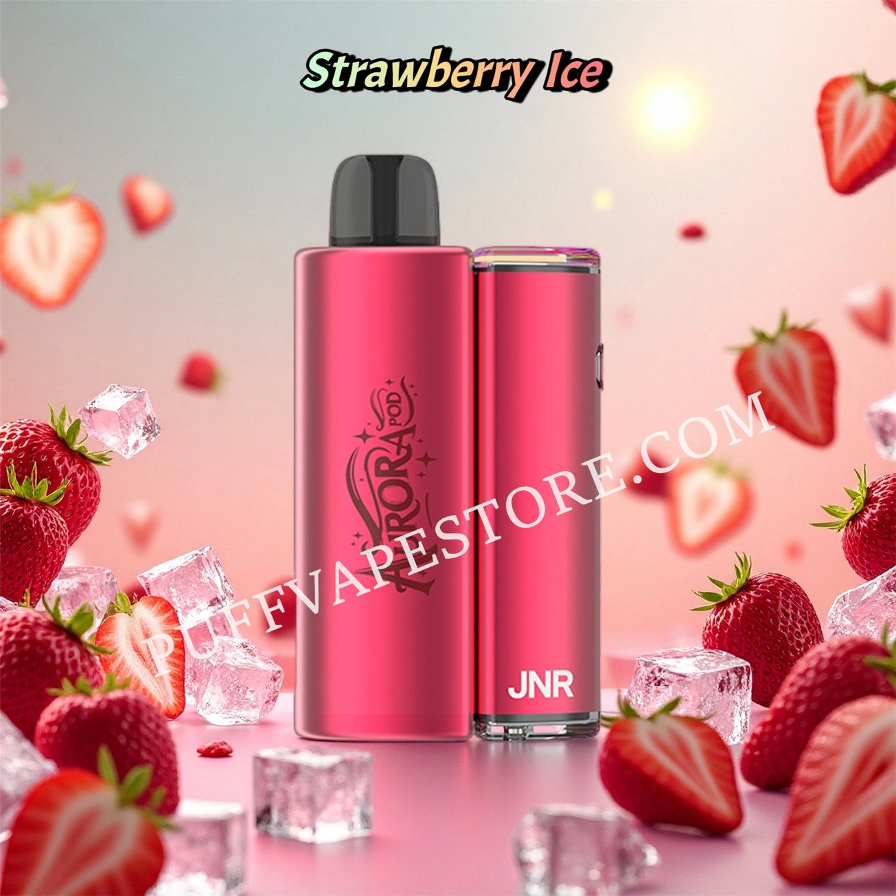 Strawberry Ice JNR AURORA 27000 Puff pvafrja27000