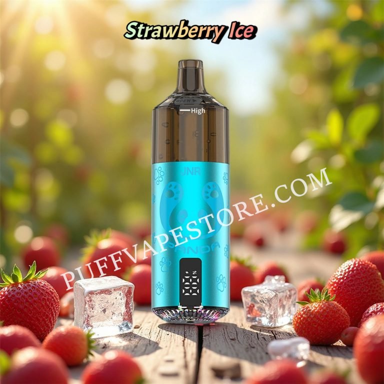 Strawberry Ice JNR Panda 25500 Puffs pvafrjp25500
