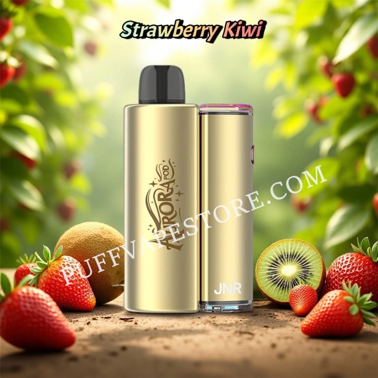 Strawberry Kiwi JNR AURORA 27000 Puff pvafrja27000