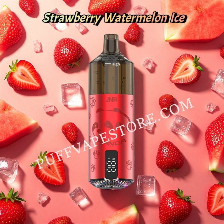 Strawberry Watermelon Ice JNR Panda 25500 Puffs pvafrjp25500