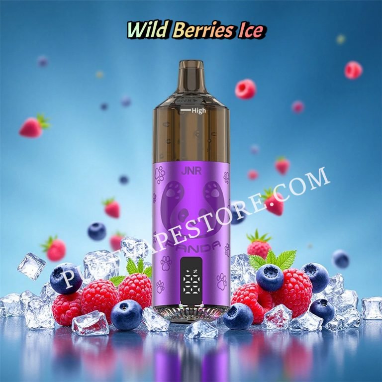 Wild Berries Ice JNR Panda 25500 Puffs pvafrjp25500