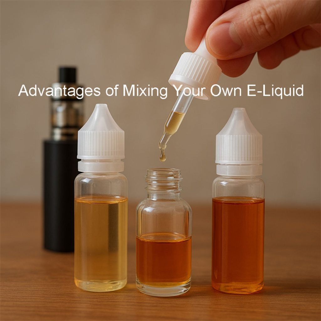 Vorteile der Zubereitung eigener e-Liquids