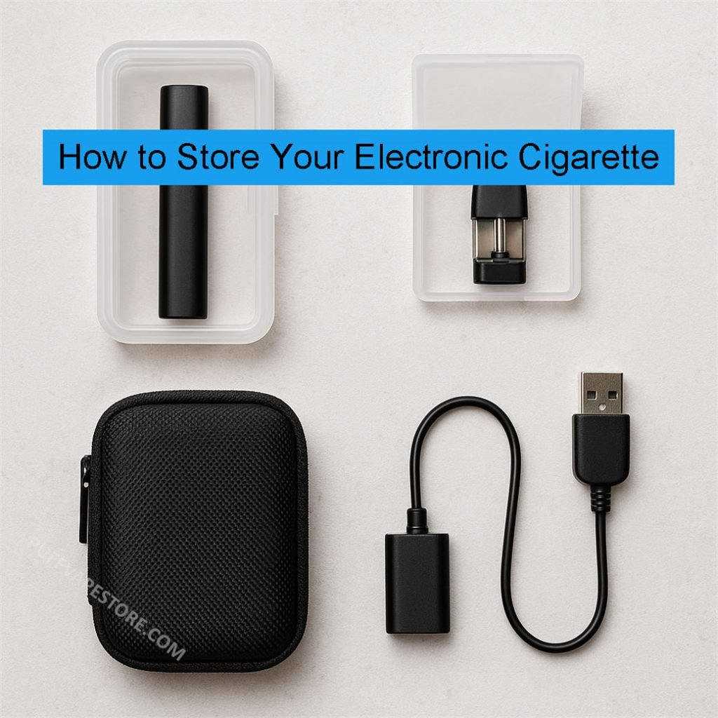 comment ranger sa cigarette électronique