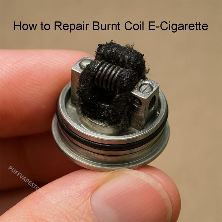 comment réparer coil brûlé cigarette électronique