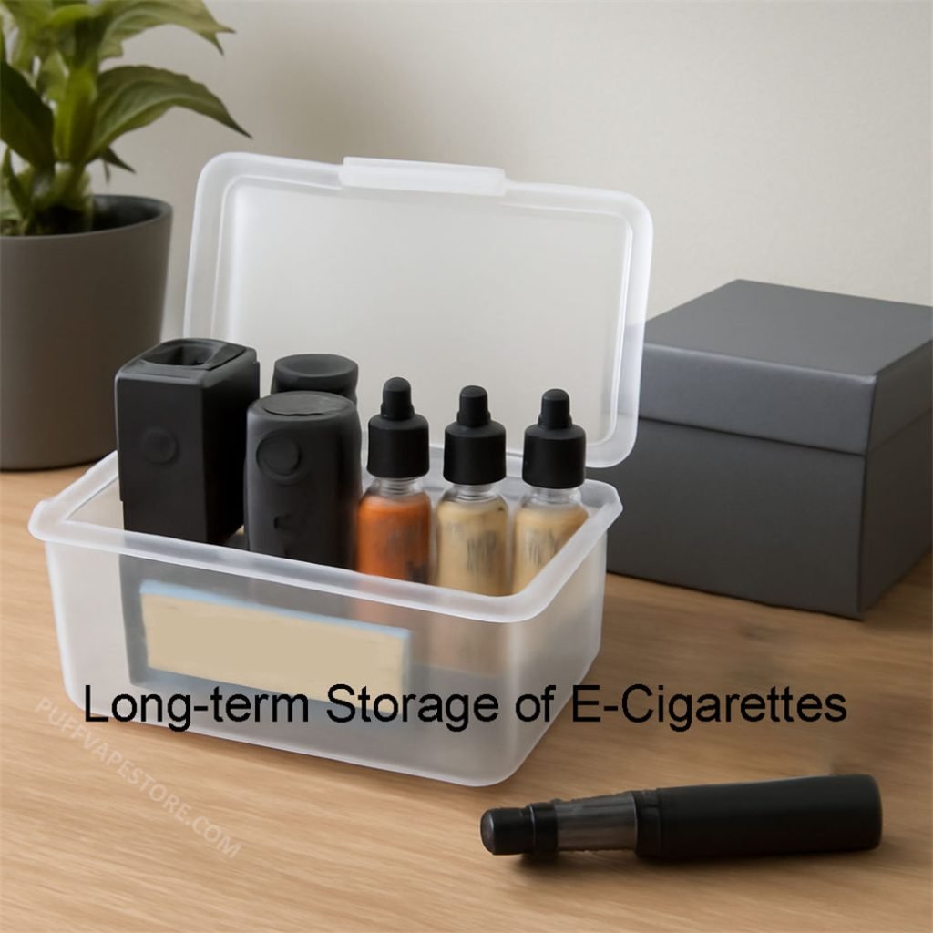Conseils de professionnels pour le stockage à long terme des cigarettes électroniques