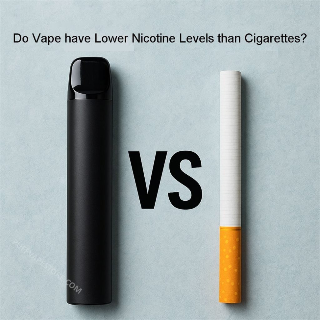 Haben elektronische Zigaretten einen geringeren Nikotingehalt?