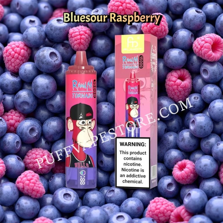 Bluesour Raspberry 15k Randm Tornado Pvafrt15000n2