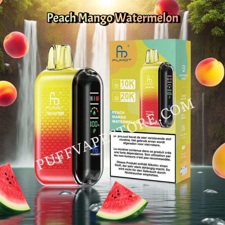 Pfirsich-Mango-Wassermelone 20k Randm Tornado Pvafrt20000n2