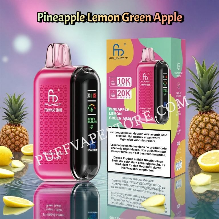 Pineapple Lemon Green Apple 20k Randm Tornado Pvafrt20000n2