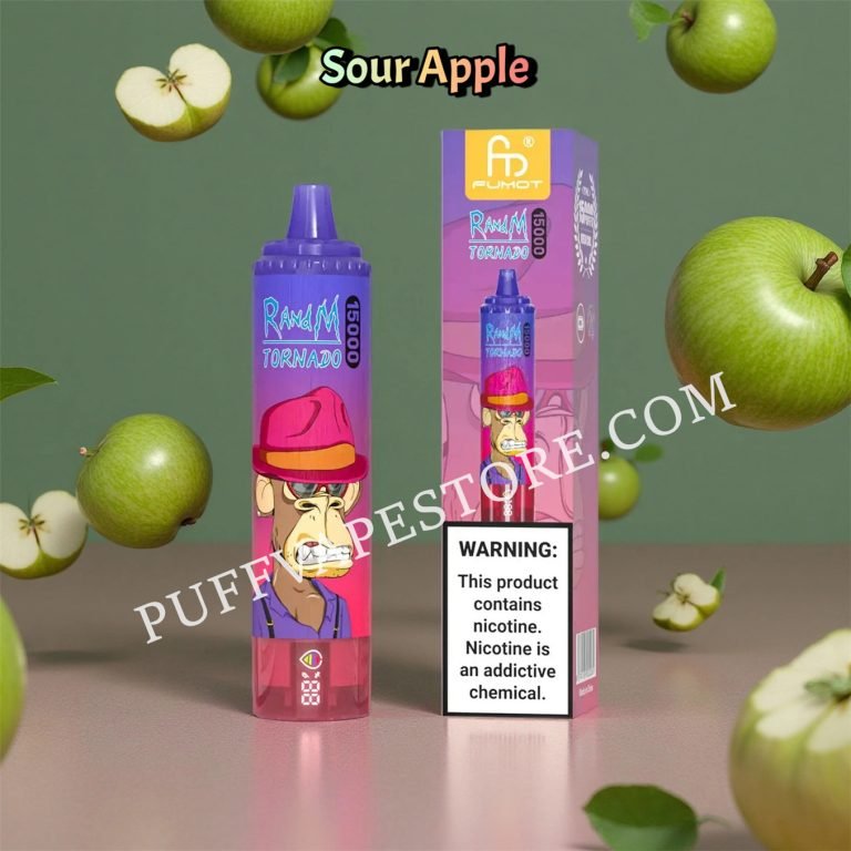 Sour Apple 15k Randm Tornado Pvafrt15000n2