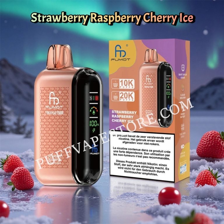 Strawberry Raspberry Cherry Ice 20k Randm Tornado Pvafrt20000n2