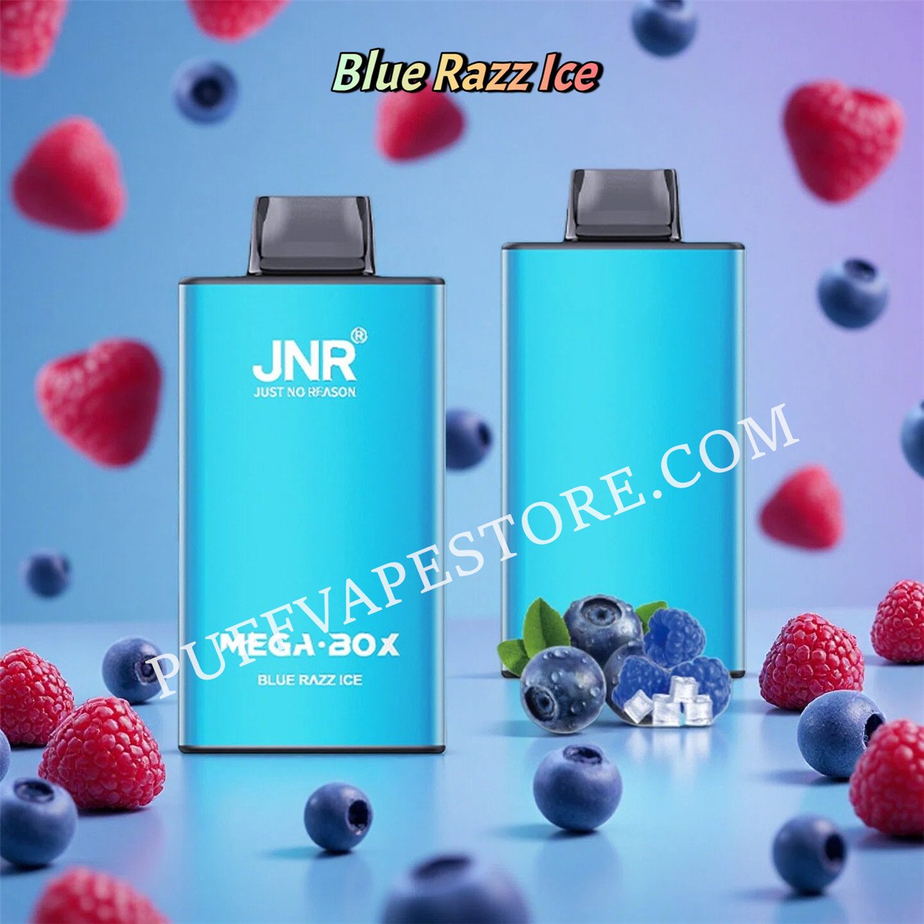 Blue Razz Ice Jnr Mega Box 25000 Puff Pvafrjmb25000