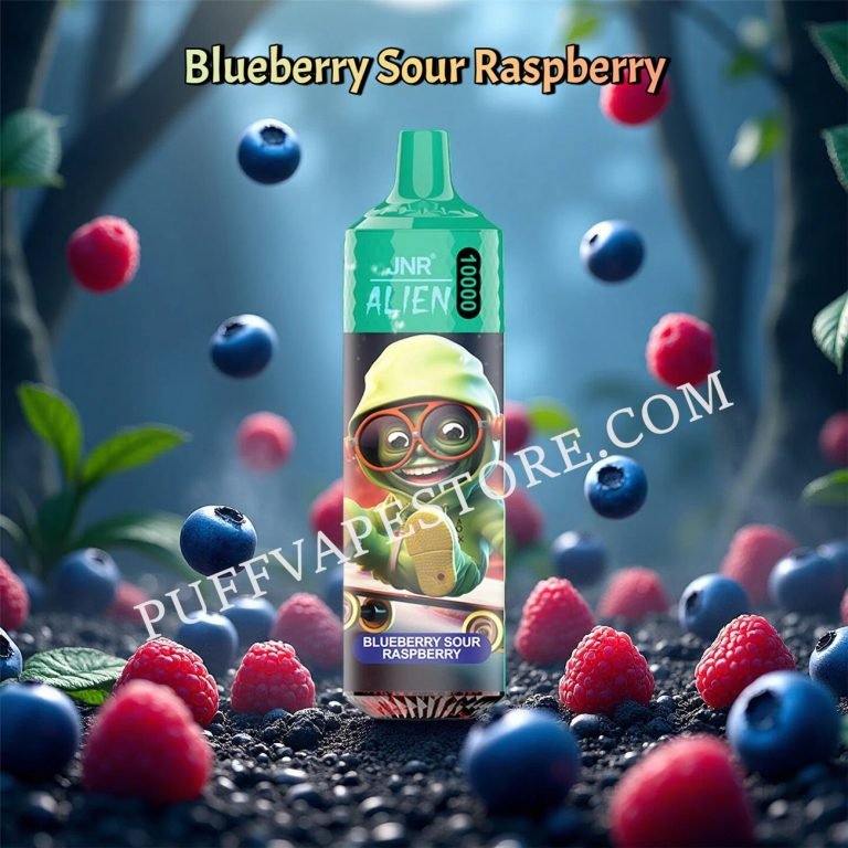 Blueberry Sour Raspberry Jnr Alien 10k Pvaja10000