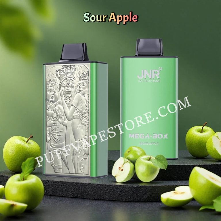 Sour Apple Jnr Mega Box 25000 Puff Pvafrjmb25000