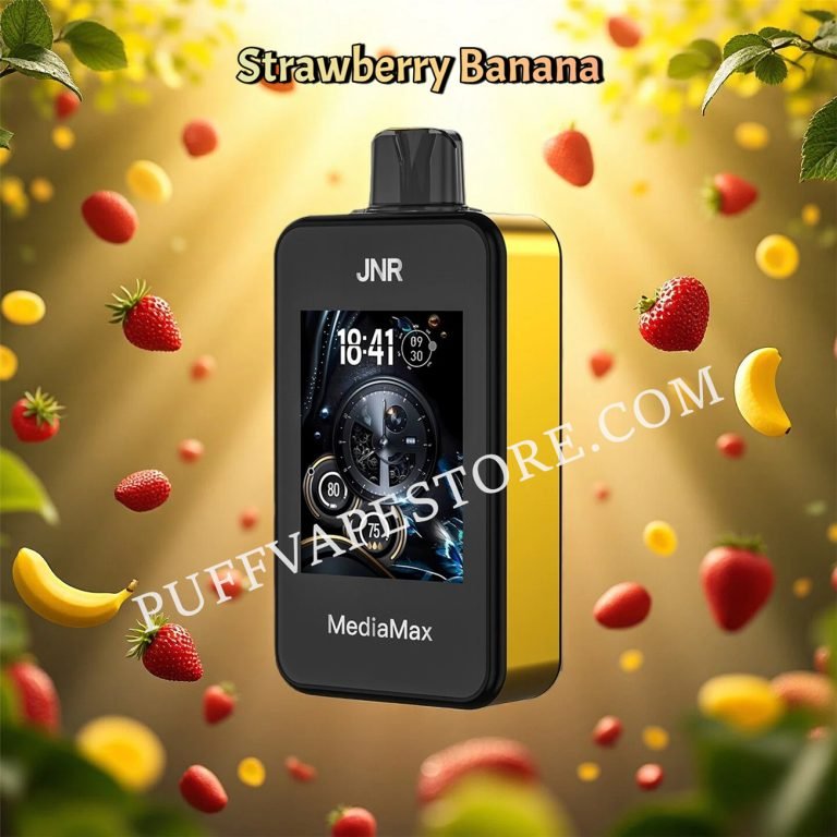 Strawberry Banana Jnr Media Max 40000 Pvafrjmm40000