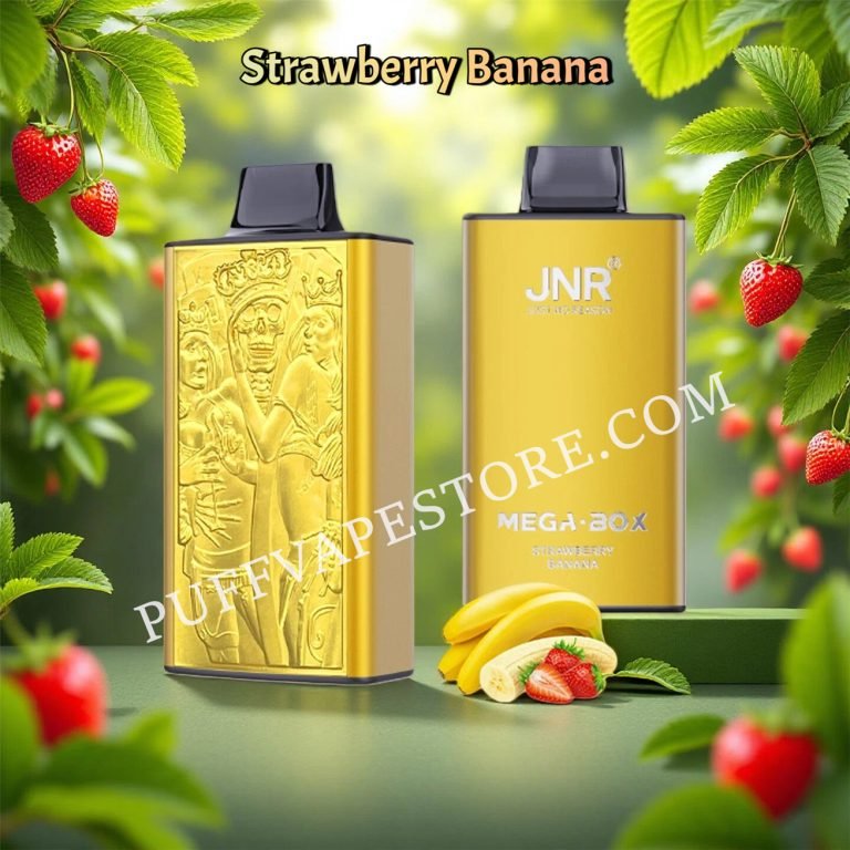 Strawberry Banana Jnr Mega Box 25000 Puff Pvafrjmb25000
