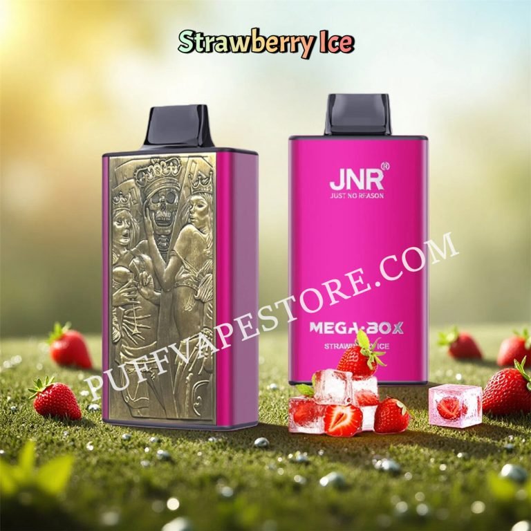 Strawberry Ice Jnr Mega Box 25000 Puff Pvafrjmb25000