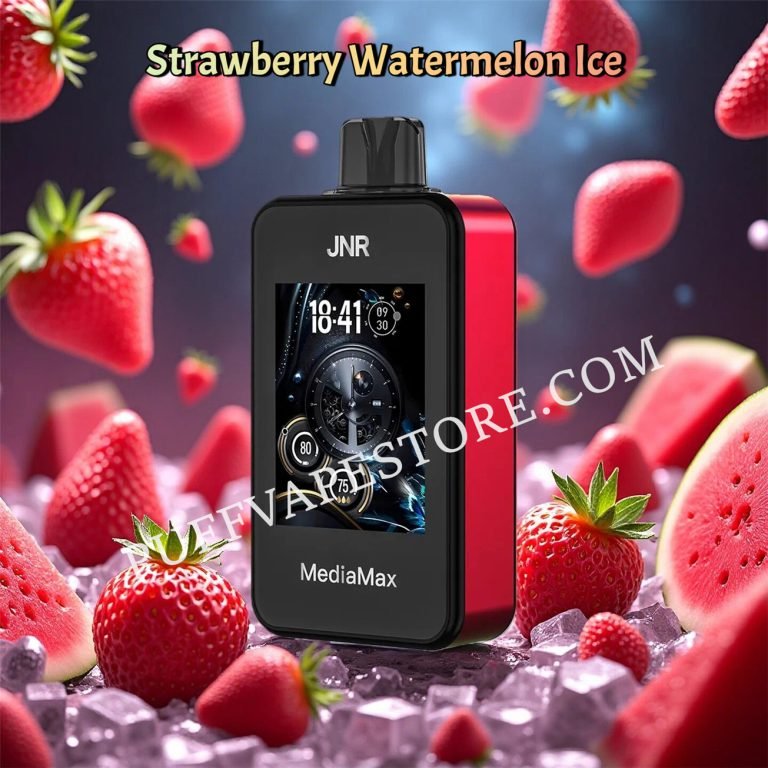 Strawberry Watermelon Ice Jnr Media Max 40000 Pvafrjmm40000