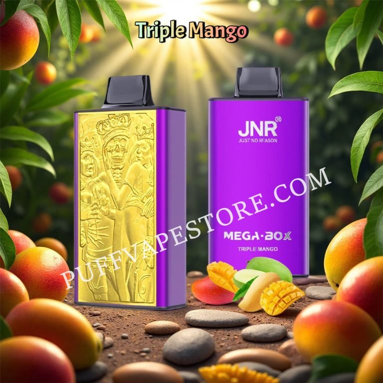 Triplo Mango Jnr Mega Box 25000 Puff Pvafrjmb25000