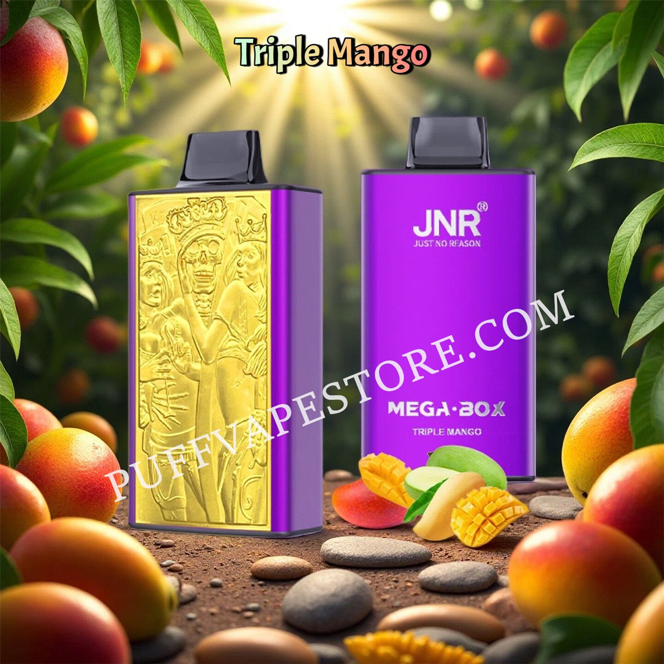 Triplo Mango Jnr Mega Box 25000 Puff Pvafrjmb25000