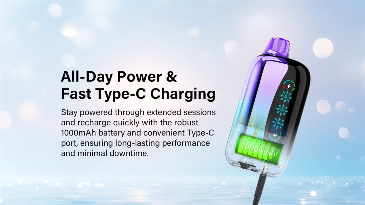 Jnr Flex Ice 21000 Long Lasting Power Pvafrjfi21000