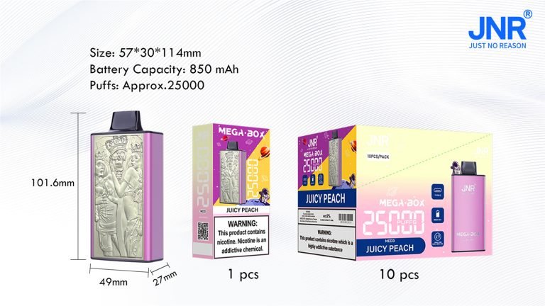 Jnr Mega Box 25000 Multiple Nicotine Concentration Options Pvafrjmb25000